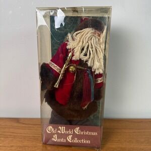 Old World Christmas Collection Samichlaus Santa Claus Doll Switzerland Legend